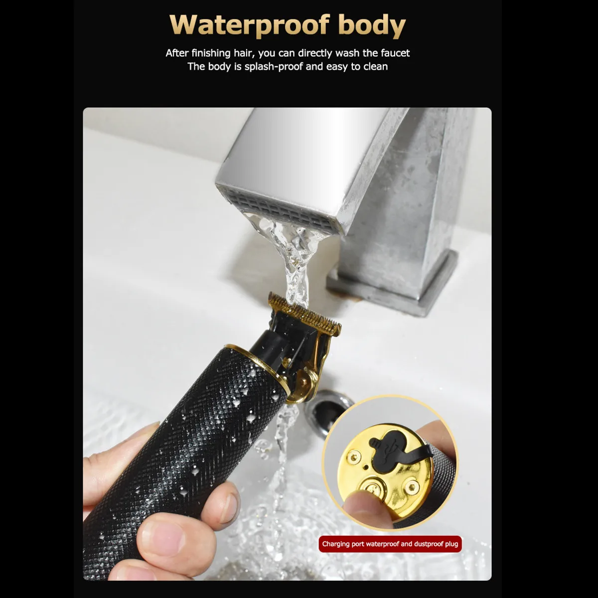 

6200 RPN Hair Clipper Set Electric Hair Trimmer Cordless Shaver 1-3mm Men Haircut Styling Tool USB Rechargeable Beard Cutter