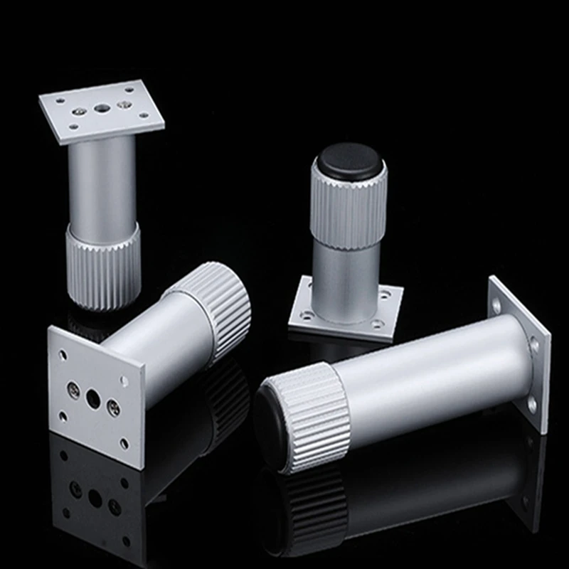 

Alloy Cabinet Legs Round Furniture Accessories Household Furniture Legs Adjustable Stoelpoot Doppen Production Of Aluminum