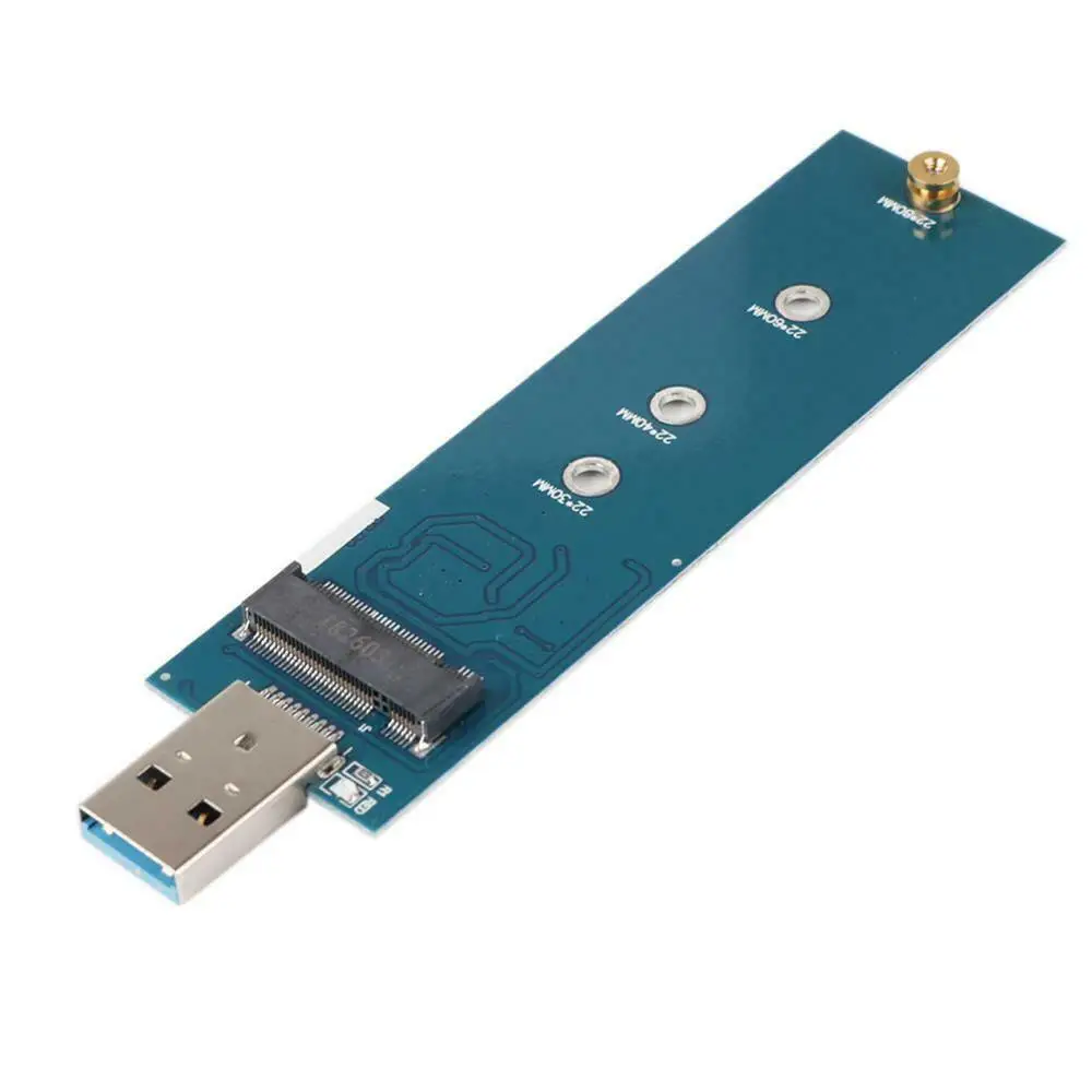 M.2 USB адаптер 2280 M2 твердотельного жесткого диска ngff конвертер SSD кард ридер