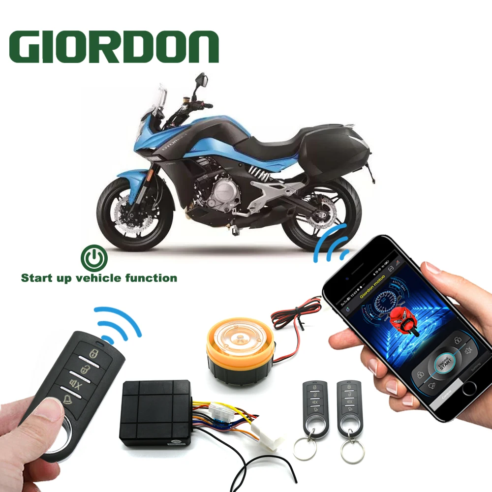 12V мотоцикла мото велосипед Анти-кражи Рог скутер охранной сигнализации Системы