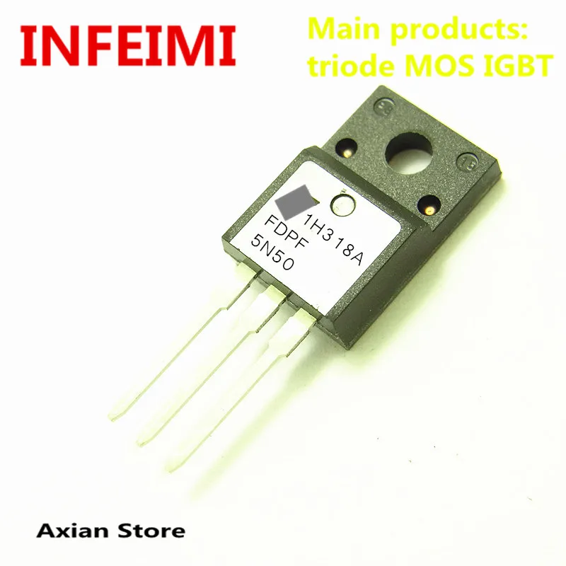 FDPF5N50 FDPF7N50 FDPF7N50F FDPF7N50U (5 шт.) транзистор MOS TO220F