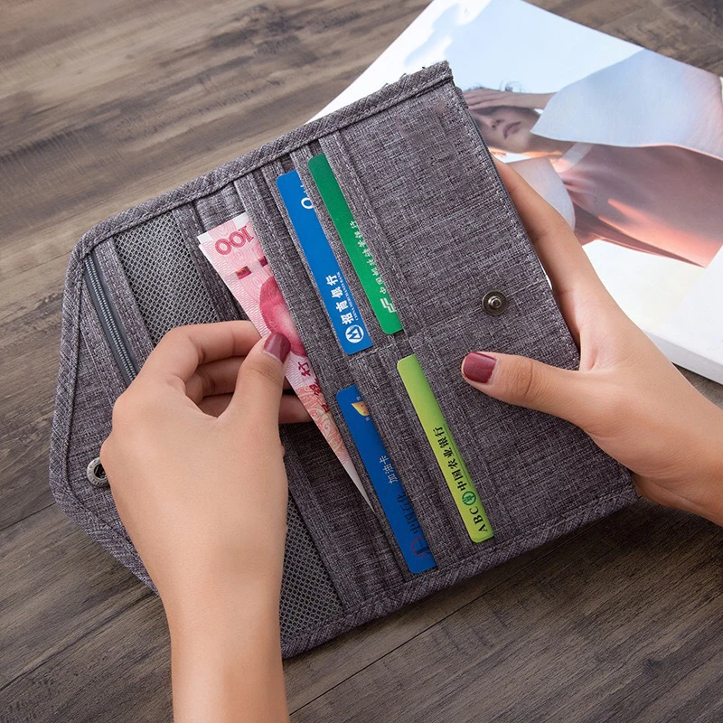 Дорожный Органайзер кошельки для женщин и мужчин переносные обложки паспорта