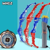 child boy shooting simulation bow and arrow set toy foldable parent child interaction outdoor role playing birthday gift