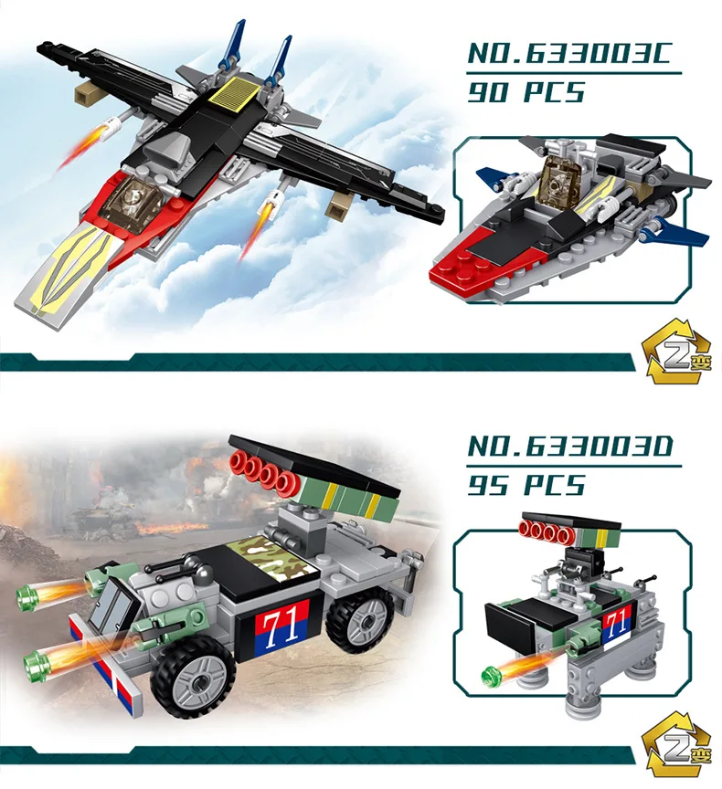 Модель Sluban строительные блоки морская подводная лодка военный корабль самолет Aircrafted Перевозчик военный корабль боевой крейсер Фрегат игрушки