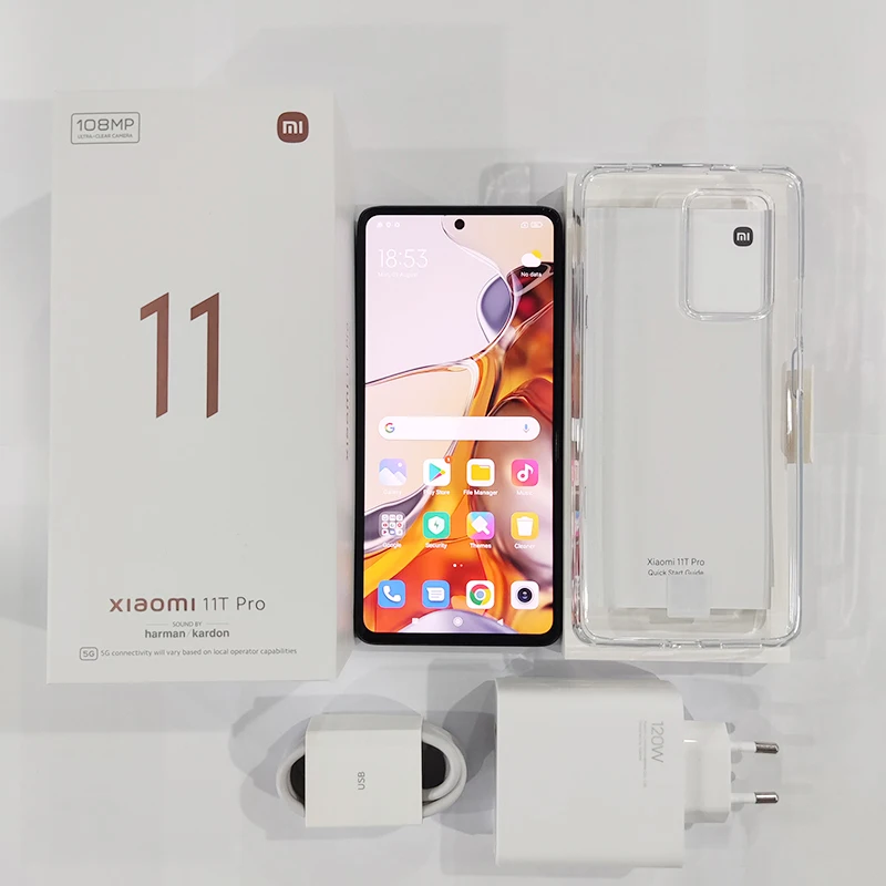 In Stock Global Version Xiaomi 11T Pro NFC Snapdragon 888 Octa Core 108MP Camera 120Hz Smartphone 11 T pro 120W HyperCharge | Мобильные