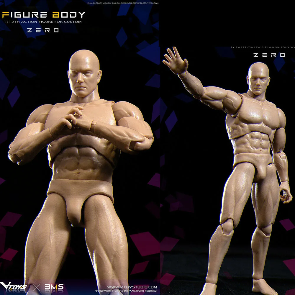 

In Stock VTOYS 1/12 scale Figure Zero VSD003 6 Inch Action Figure Body Toy