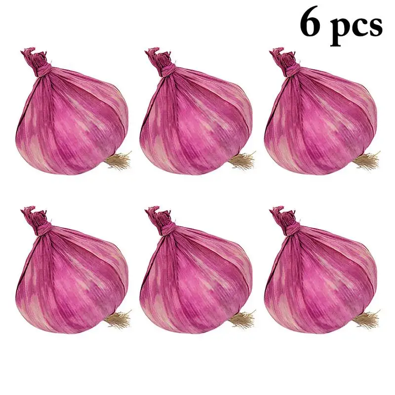 6 шт. Реалистичный искусственный чеснок Реалистичная имитация овощей