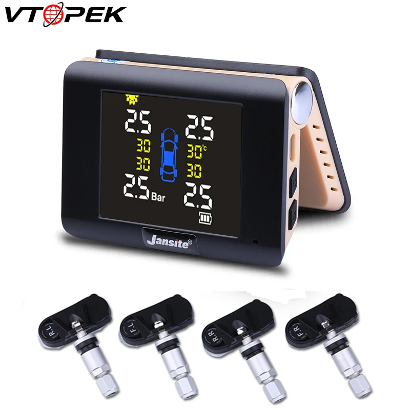 Vtopek безопасность автомобиля Tpms Солнечная энергия Интеллектуальный процессор в