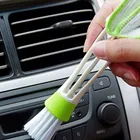 Автомобильный Кондиционер на выходе кисточка для пыли и грязи Чистящая Щетка автомобильного кондиционера, щётка для вентиляционных штор Чистящая Щетка для машины стирка аксессуары для ванной комнаты