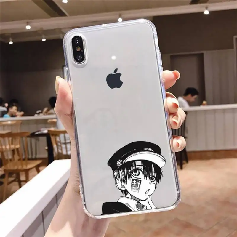 

Jamular Toilet Bound Hanako Kun Phone Case For iphone 12 11 8 7 6s 6 5 5s 5c se plus mini x xs xr pro max Transparent soft