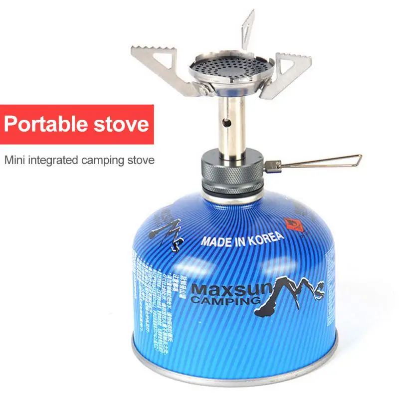 

Widesea Outdoor Gas Burner Windproof Camping Stove Portable Folding Ultralight Split Lighter Tourist Equipment For Hiking