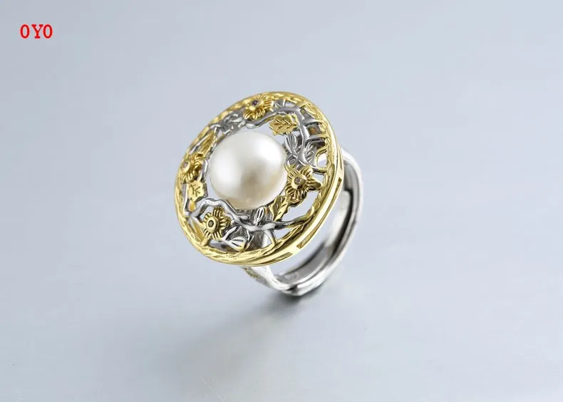 2012 new S925 silver jewelry ring female open ring