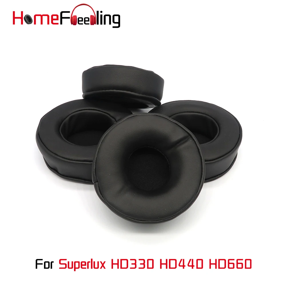 

homefeeling Ear Pads for Superlux HD330 HD440 HD660 Headphones Soft Velour Ear Cushions Sheepskin Leather Earpads Replacement