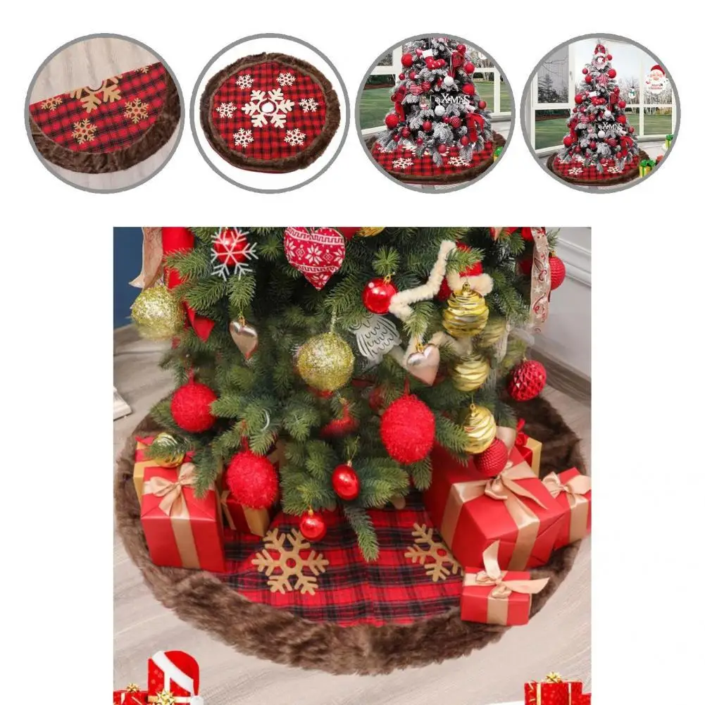

Tree Skirt Christmas Tree Dress Carpet Tree Mat Useful Tree Cushion