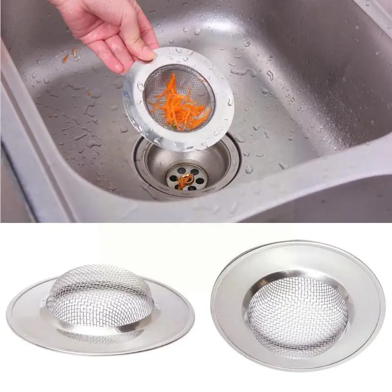 

7cm Steel Sewer Filter Strainer Filter Drain Sink Strainer Clean Waste O0n4 Q8n4