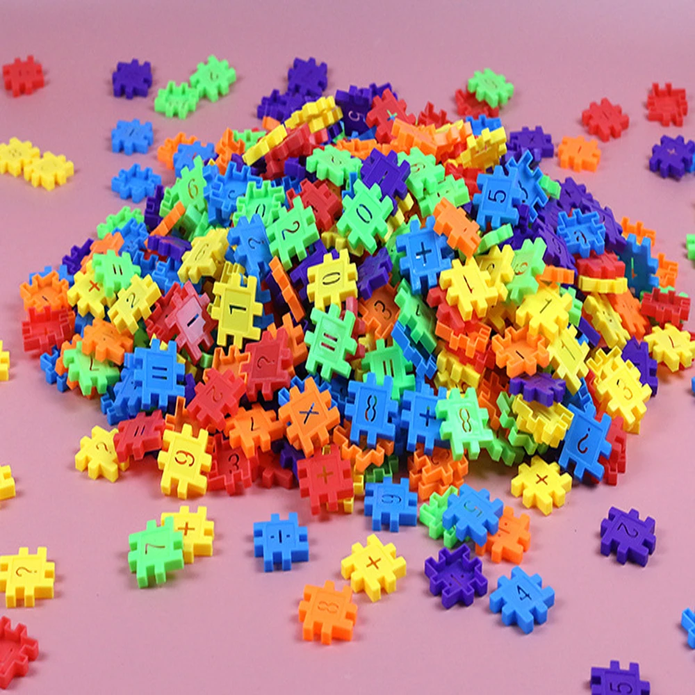 300 шт. наборы строительных блоков 3D головоломки развивающие игрушки для детей