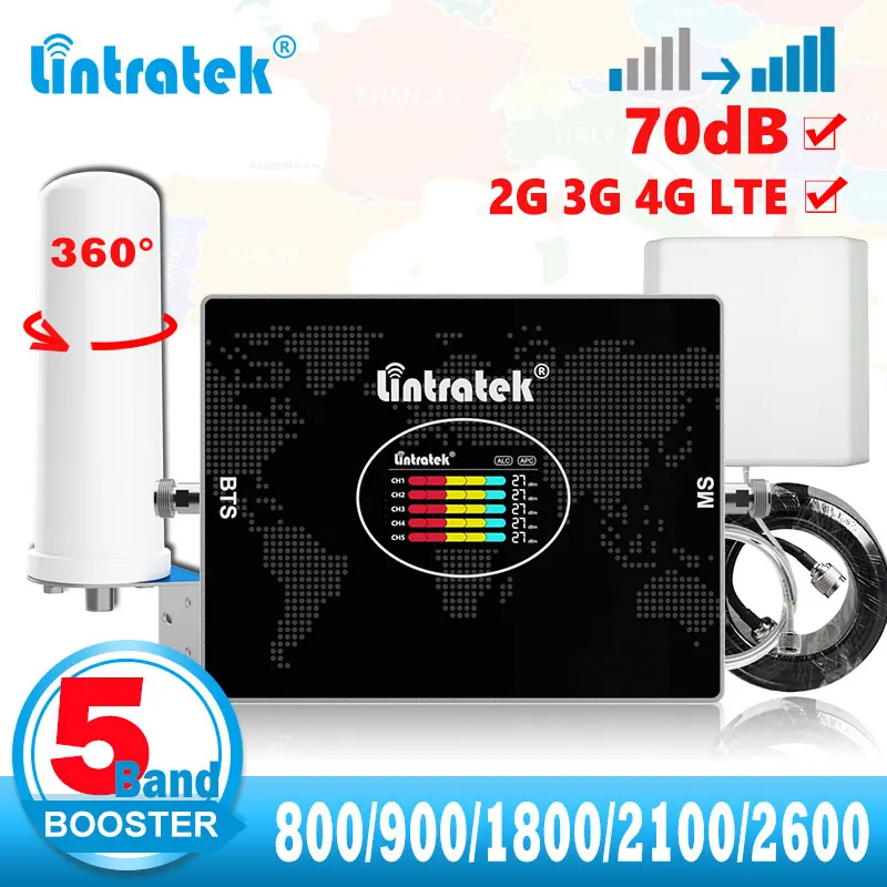 Ceny Lintratek 5 Zespół Wzmacniacz Sygnału LTE 4G B20 800 900 GSM 1800 2100 2600 B7 Komórkowej Wzmacniacz Repeater 2G 3G 4G Antena Mobilna B1 Najtaniej Lintratek 5 Zespół Wzmacniacz Sygnału LTE 4G B20 800 900 GSM 1800 2100 2600 B7 Komórkowej Wzmacniacz Repeater 2G 3G 4G Antena Mobilna B1