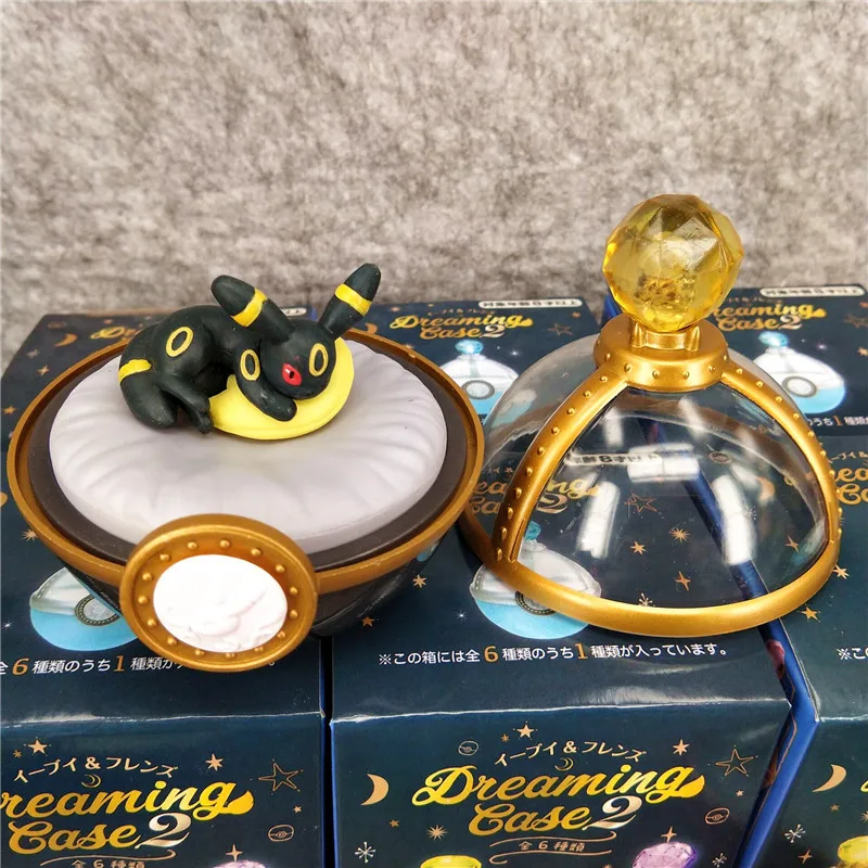 

Japanese blind box Catch baby machine box egg Monster elf Sleeping Ibrahimovic version Elf ball 6 styles / set of tide play