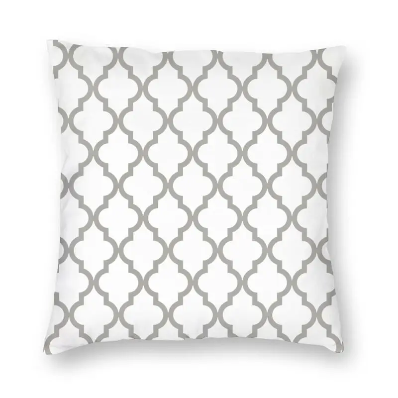 Серые искусственные наволочки для диванных подушек домашние декоративные