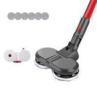electric mop head attachment compatible for dyson v15 to clean wet and dry mopping brush with water tank