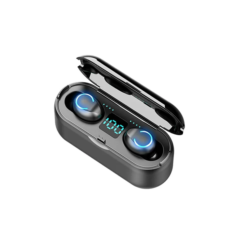 Новые беспроводные наушники F9 Bluetooth 5 0 TWS HIFI мини в ухо Спортивная гарнитура для