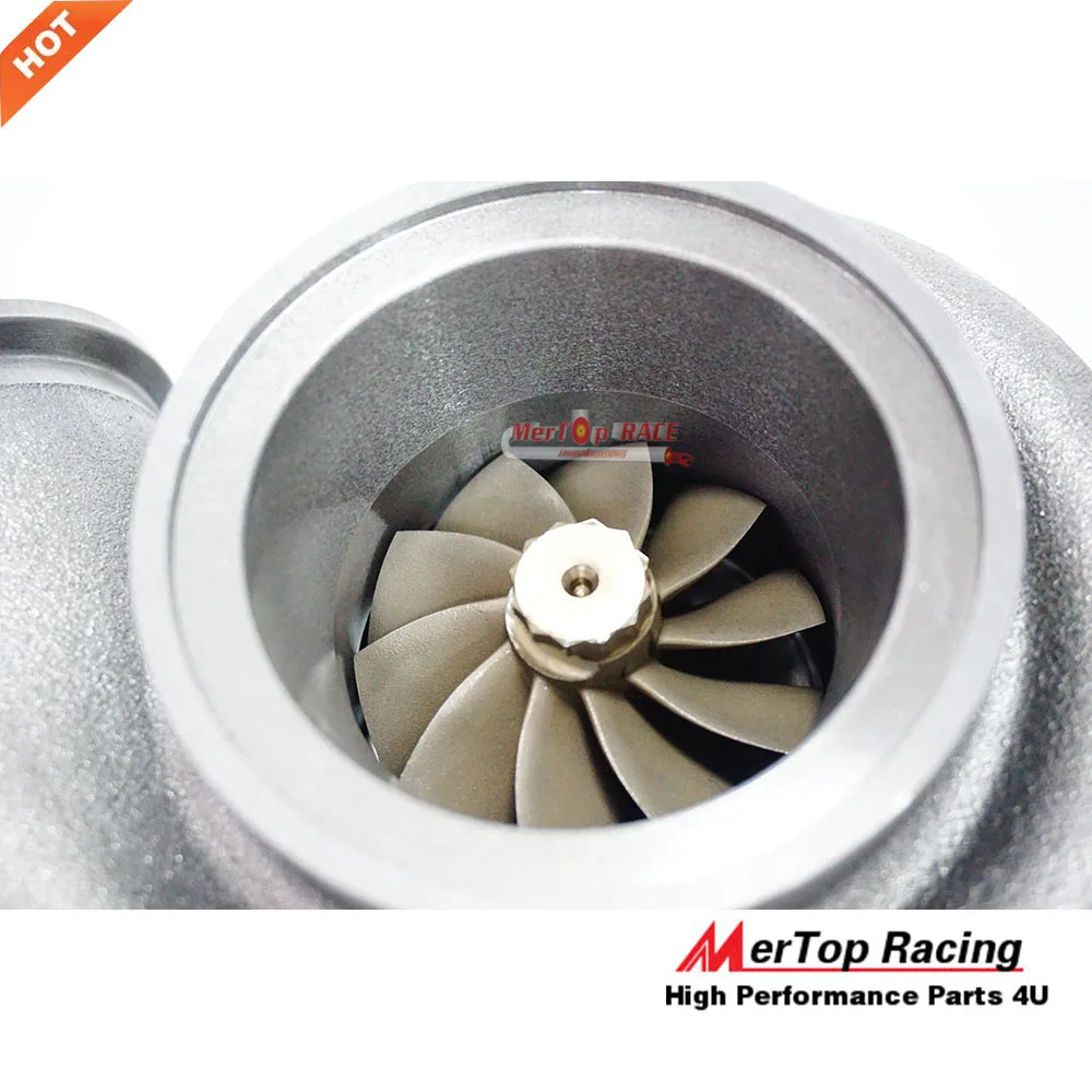 

MERTOP RACING Anti-Surge GTX3071R V-band Inlet /outlet .61 A/R Ball Bearing Turbocharge 340-650HP
