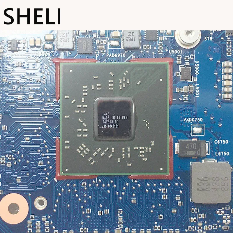 Материнская плата SHELI для ноутбука HP ProBook 650 801634-001 6050A2566401-MB-A04 W/ GPU DDR3 тест ОК |