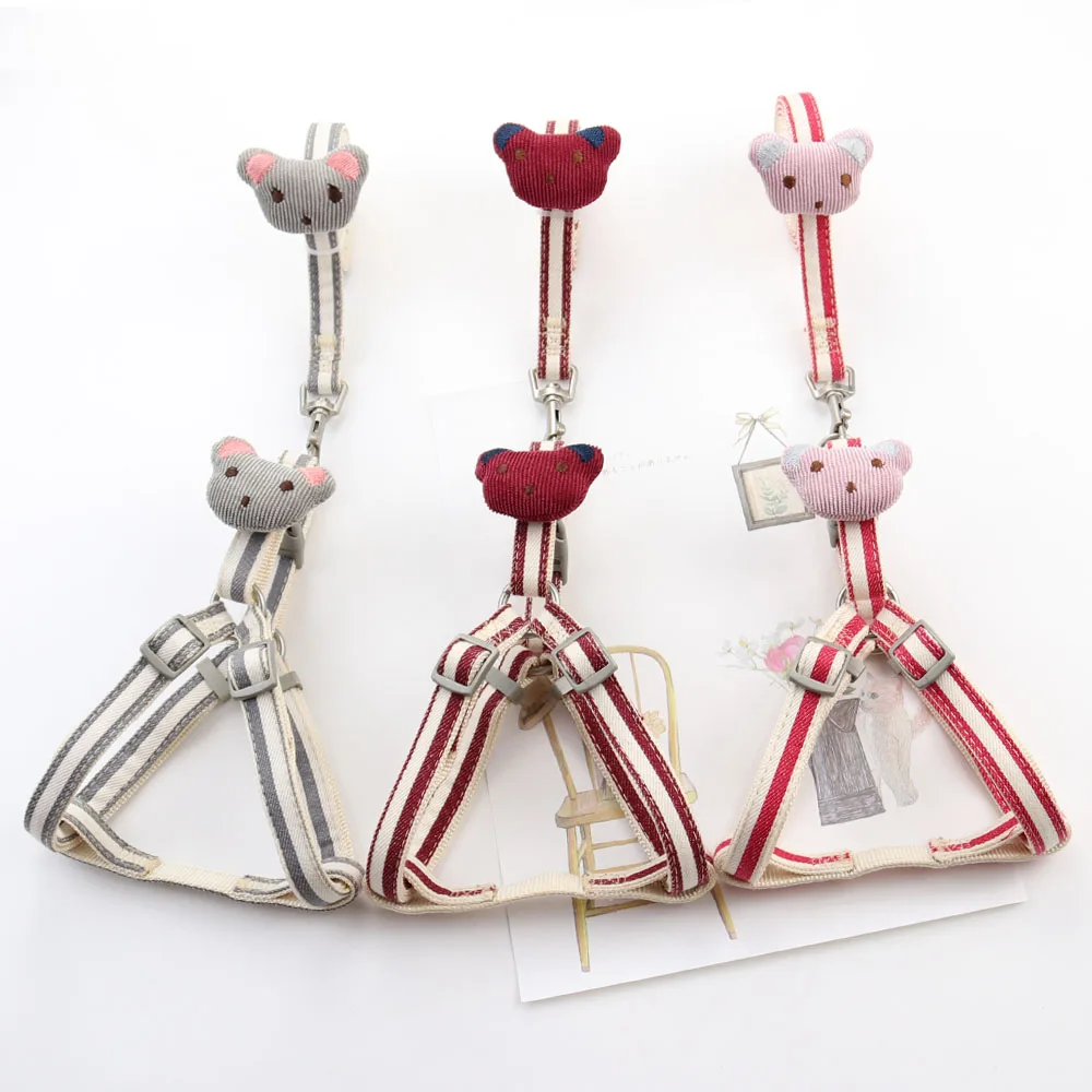 Поводок для собак и кошек регулируемая печать маленьких средних товары