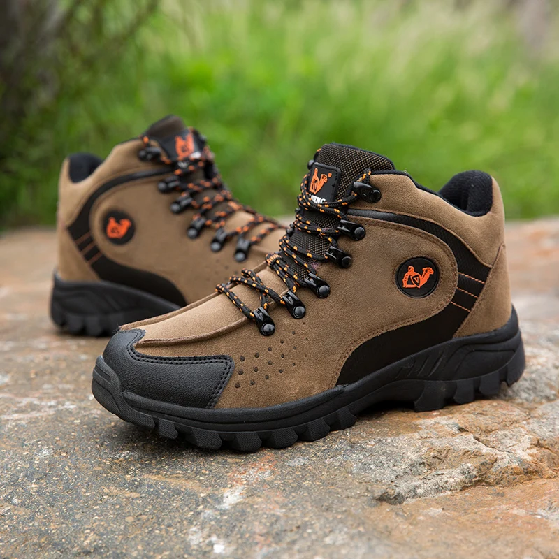 Новая зимняя обувь мужские теплые зимние водонепроницаемые уличные