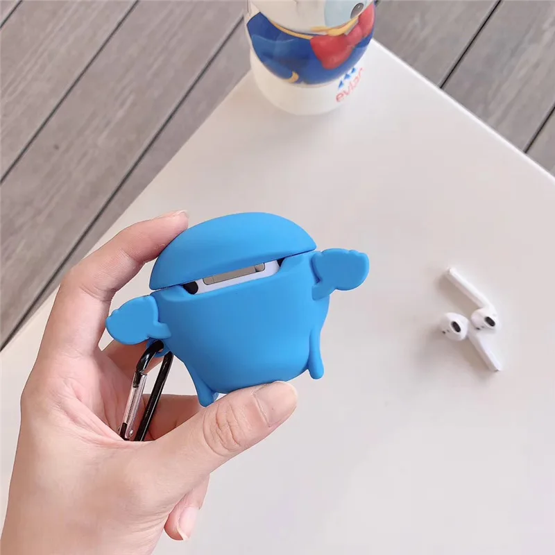 

For AirPod 1 2 Case 3D One Piece Tony Chopper Cute Soft Silicone Earphone Cases For Apple Airpods Case Protect Cover Funda MNL1