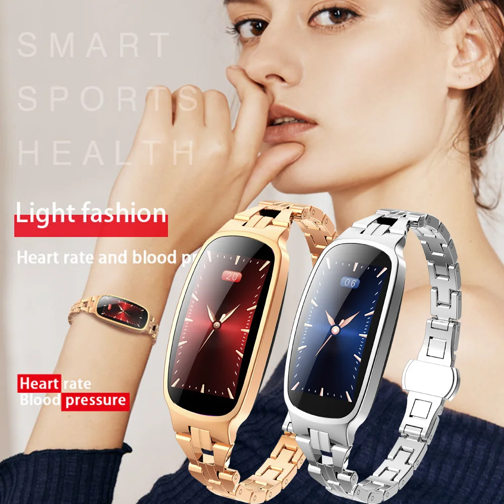 

B72 Wristband Smart Watch Women IP67 Waterproof Heart Rate Monitor Pedometer Fitness Bracelet Smartwatch Smart Band Women 2020