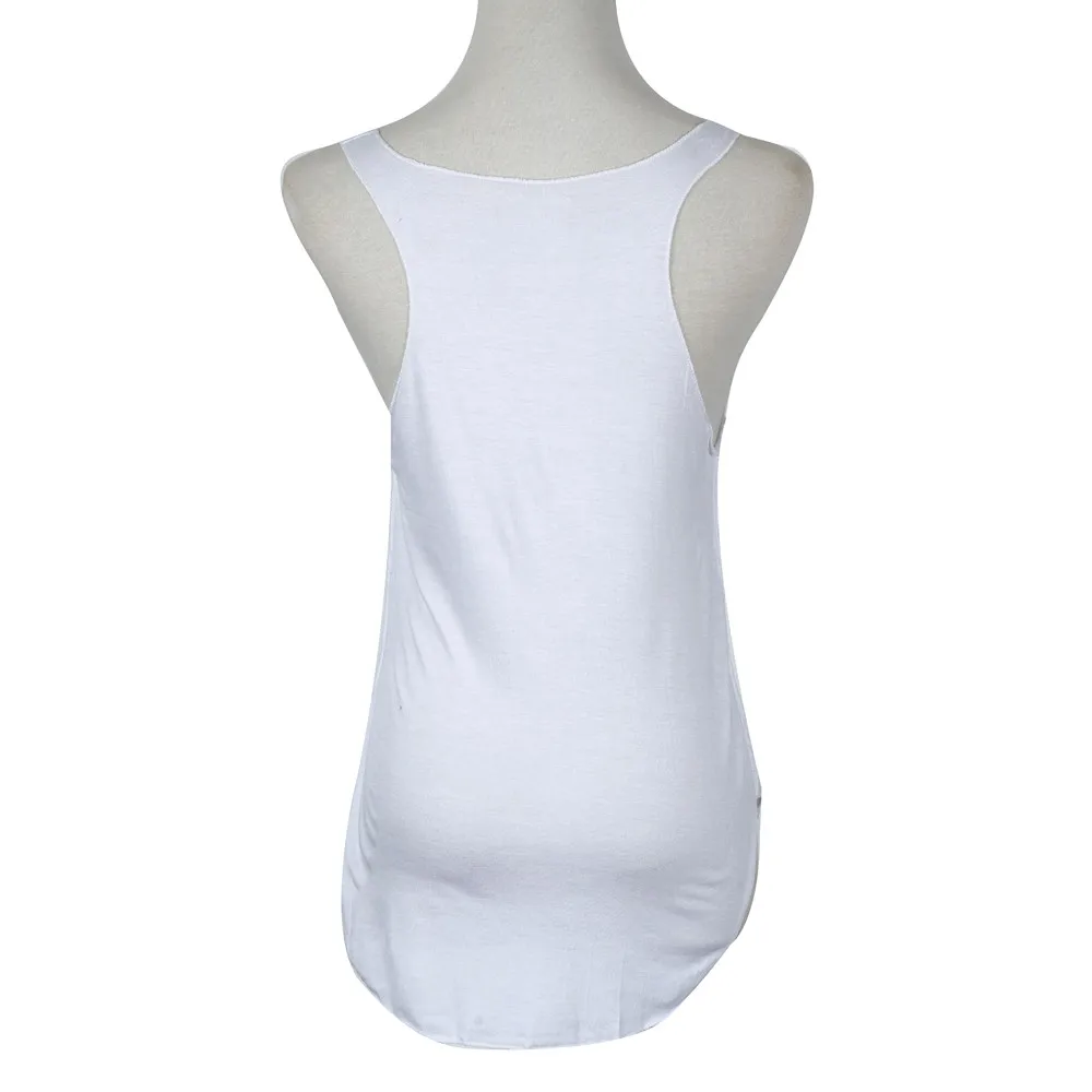 Модный летний женский жилет Candy без рукавов с v-образным вырезом свободные майки |