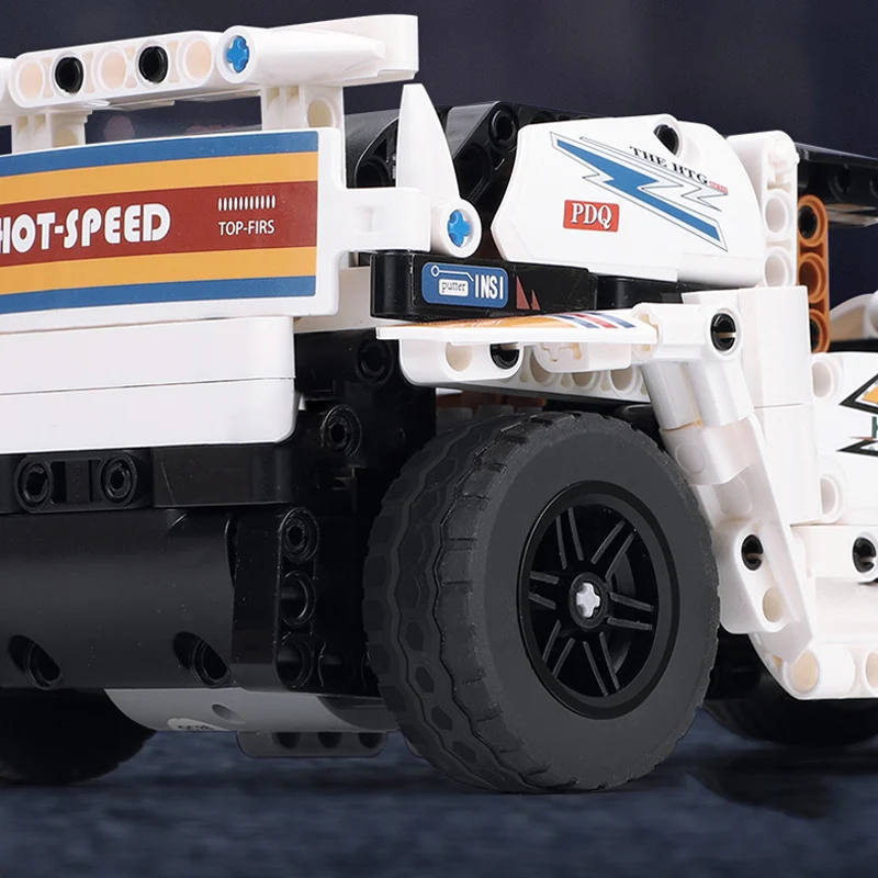 

478pcs + Building Block MOC Electric 2.4G Remote Control Racing Car Assembly Model Sports Car DIY Puzzle For Gift