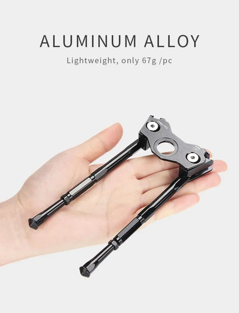 Горная дорога велосипед Kickstand Kick Stand сплав двойные ножки велосипедная стойка для