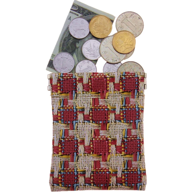 

Coin Purses Women's Small Change Money Bags Pocket Wallets Key Holder Case Mini Functional Pouch Zipper Card Wallet Coin Purses