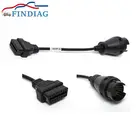 Новейший для IVECO 38-контактный Штекерный разъем 16-контактный кабель OBD Адаптеры Авто диагностический инструмент 38-контактный интерфейс для разъема IVECO