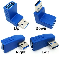 usb 3 0 connector right left angle 90 degree converter usb 3 0 type a male to female plug adapter converter wholesale aqjg