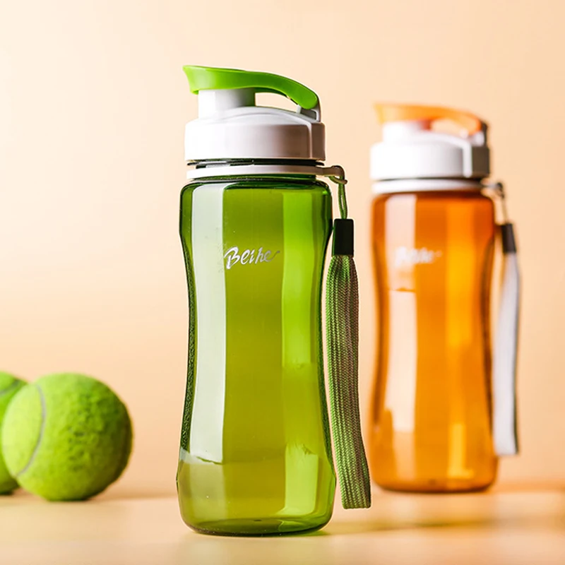 560 мл бутылка для воды Портативная спортивные бутылки BPA Free пластиковая Детская