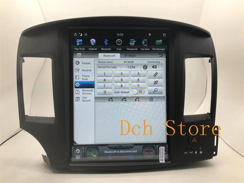 12 1 дюймовый IPS вертикальный экран Тесла стиль Android 9 0 Авторадио автомобильный DVD GPS