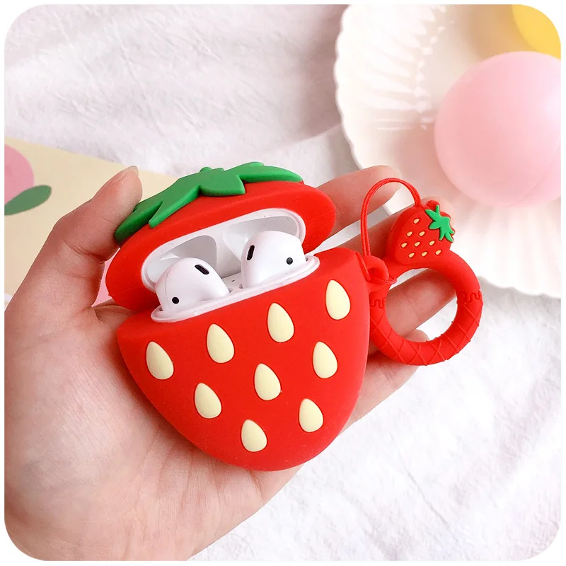 Чехол для наушников Apple AirPods 2 1 наушник Мягкий чехол из ТПУ Ipad Air стручки pro с