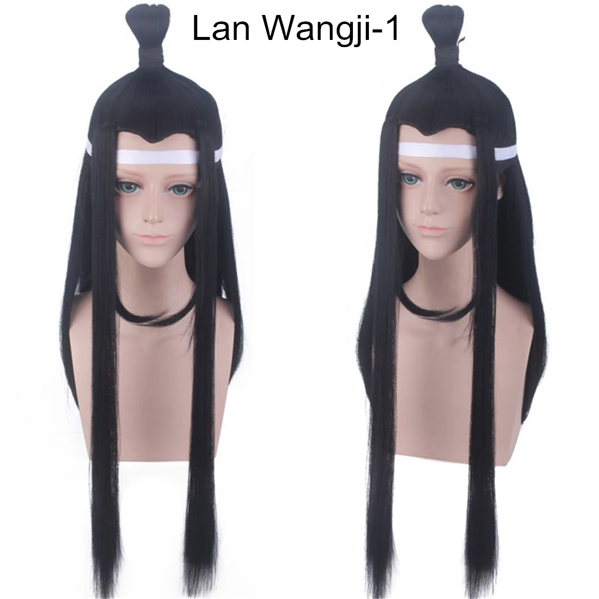 Wei Wuxian Jiangcheng Lan Wangji Wig Cosplay Mo Xuanyu Mo Dao Zu Shi Anime Grandmaster of Demonic Cultivation Cosplay Halloween