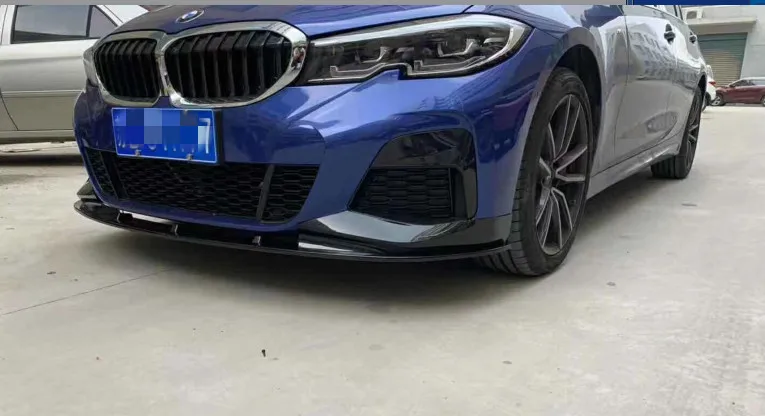 Для BMW G20 G28 Новый 3 серии передний бампер губа полипропиленовый материал для MP style
