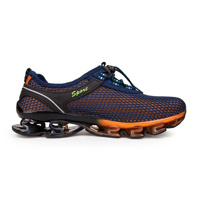 Супер крутая дышащая обувь для бега мужские кроссовки отскакивающие уличная