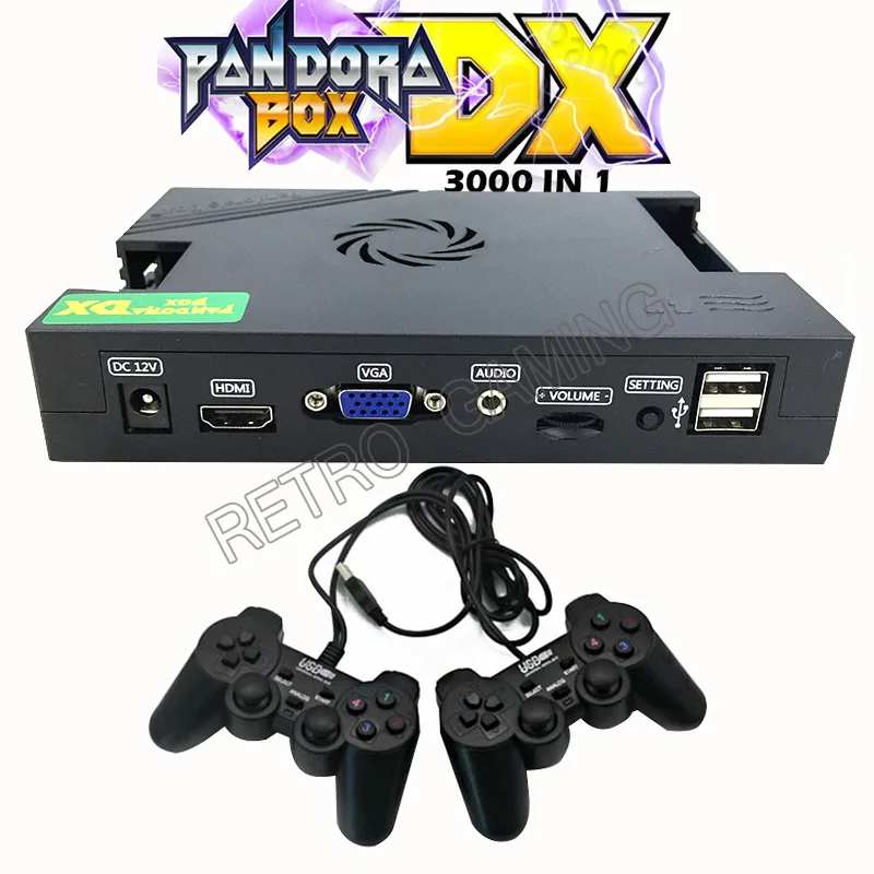 Новейшая семейная Домашняя версия 3000 в 1 Pandora Box DX 34 шт 3D игры 3P 4P высокая оценка