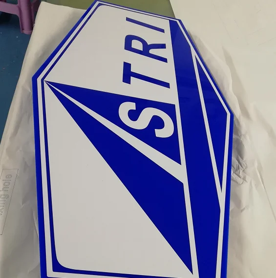 3D alphabet logo flat cut sign vinyl laser acrylic letter personalized signage for advertising | Дом и сад