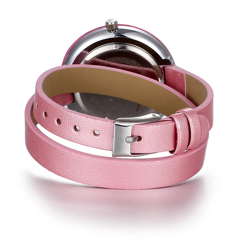 Новое поступление модные кварцевые часы для женщин длинный кожаный ремешок из