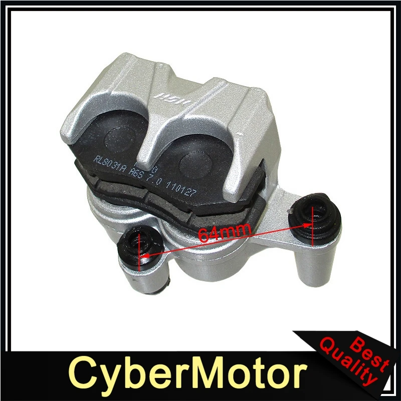 Штангенциркуль переднего тормоза с двойным поршнем 51 мм для мотоцикла|Рычаги