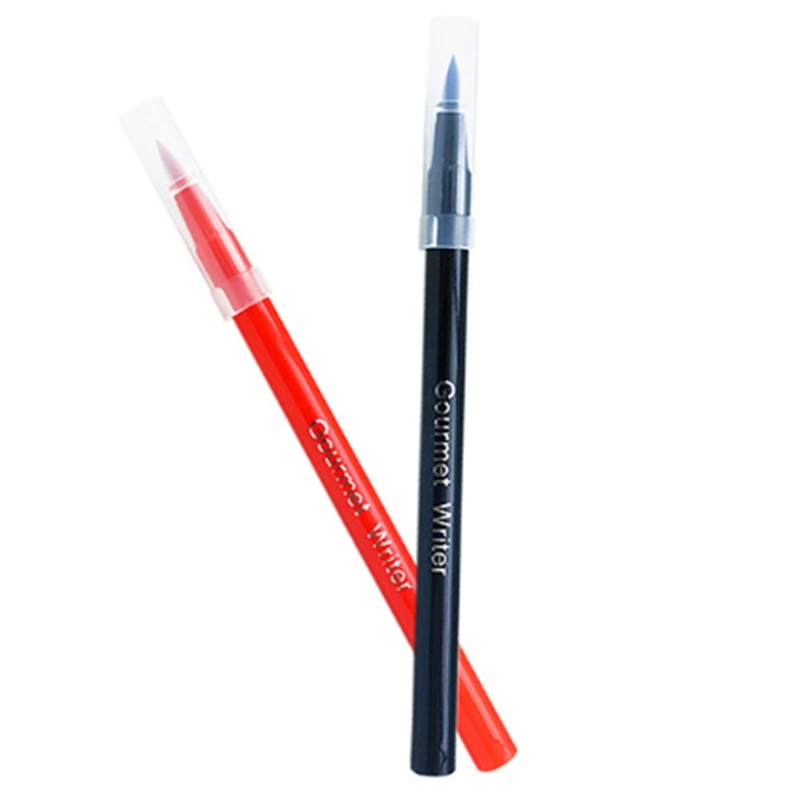 Съедобные пигментные ручки кисти цветные для рисования печенья украшения тортов