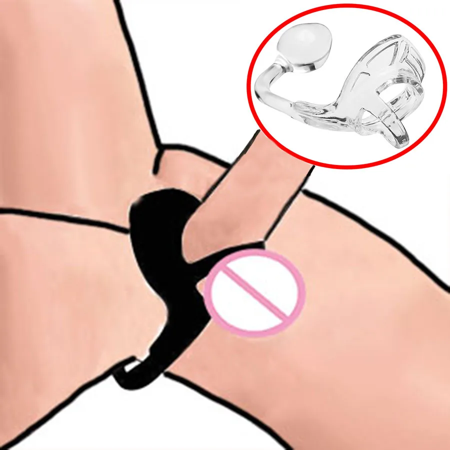 Буксировочный замок пенис и мошонка кольцо с Анальная пробка Мужская простата