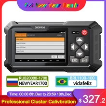 OBDPROG M500 Car Cluster Calibration OBD2 Diagnose Oil Reset Instrument  Adjustment Tool Code Reader Automotive Scanner